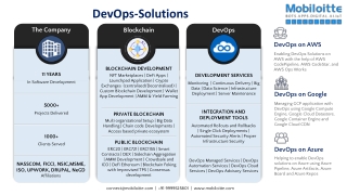 Devops Solutions - Mobiloitte