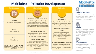 Polkadot Development - Mobiloitte
