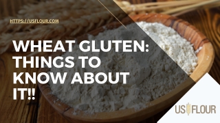 Wheat Gluten Things To Know About It!!