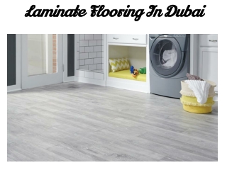 LAMINATE FLOORING IN DUBAI