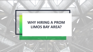 Prom limos bay area