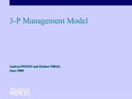 3-P Management Model