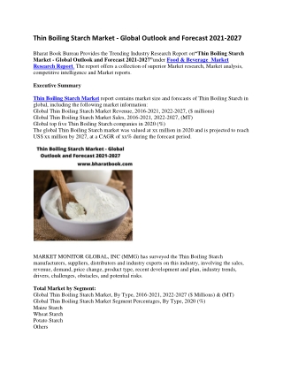 Thin Boiling Starch Market-converted
