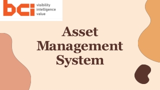 Asset Management System