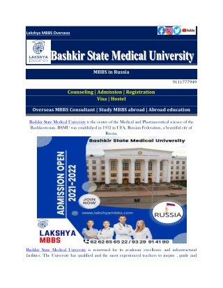 Bashkir State Medical University