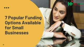 7 Popular Funding Options Available for Small Businesses