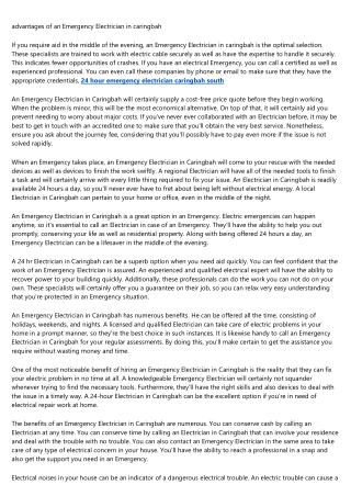 9 Signs You Need Help With 24 Hour Emergency Electrician Caringbah South