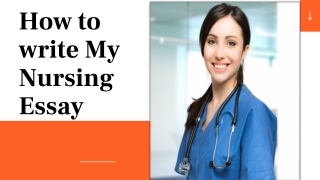 Reliable Nursing Essay Writing Help Service