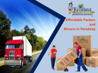 Affordable Packers and Movers in Paradeep