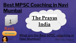 Best MPSC Coaching in Navi Mumbai