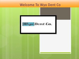 Paintless Dent Removal Laramie Wyoming - Wyo Dent Co