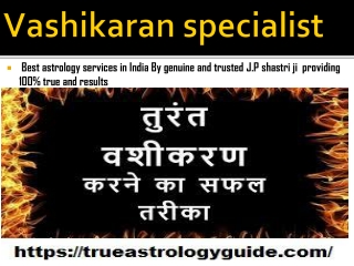 vashikaran specialist