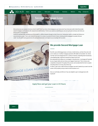 Second-mortgage-loan