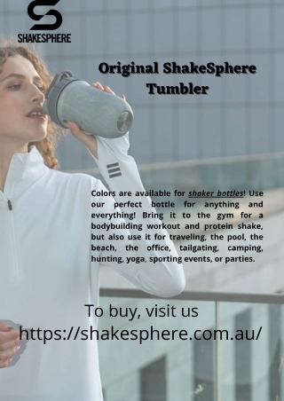 ShakeSphere Protein Shaker Bottles and Hydration Jugs for your workouts | Shakes