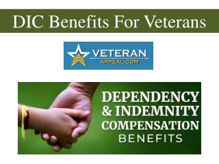 DIC Benefits For Veterans