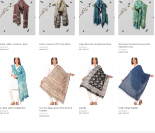 "Buy Women Stoles Online - Sprish Studio