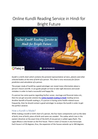 Online Kundli Reading Service in Hindi for Bright Future-converted