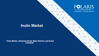 Inulin Market 2021-2028