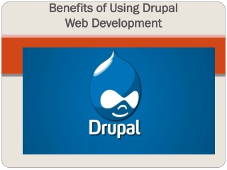 Benefits of Using Drupal Web development