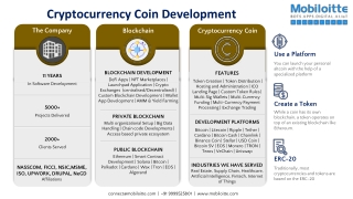 Cryptocurrency Coin Development - Mobiloitte