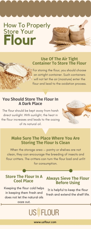 How To Properly Store Your Flour