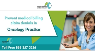 Prevent claim denials in Oncology medical billing