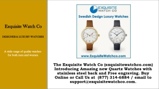 ExquisiteWatchco - Phone (877) 314-6884