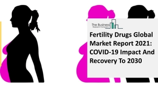 Fertility Drugs Global Market Report 2021 COVID-19 Impact And Recovery To 2030
