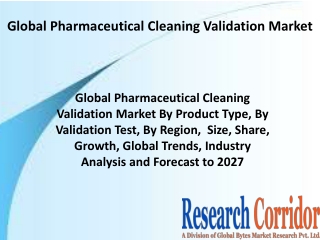 global-pharmaceutical-cleaning-validation-market