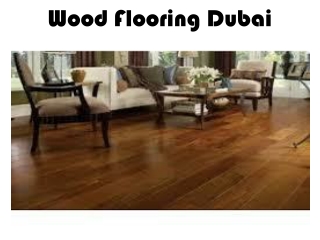 Wood Flooring Dubai