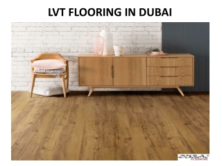 LVT FLOORING IN DUBAI