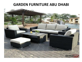 GARDEN FURNITURE IN ABU DHABI