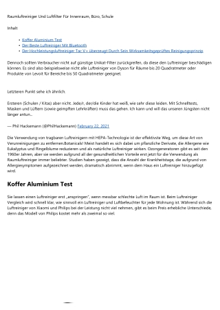 Ein einfacher Gedanke über Philips Luftreiniger Und Luftbefeuchter    2020