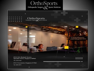 Frozen Shoulder Specialist in Singapore | Ortho Sports