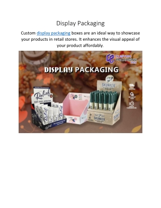 Display Packaging