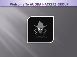 Social Media Hackers For Hire - Auora Hackers Group