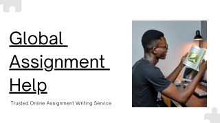 Homework Writing Service- Global Assignment Help