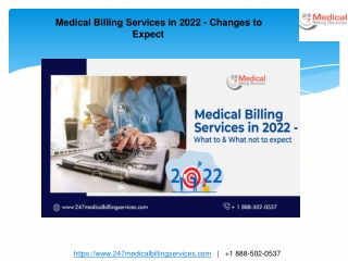 Medical Billing Services in 2022 - Changes to Expect