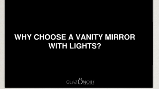 Makeup Mirror with LED Lights and Bluetooth