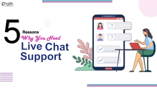 5 Reasons Why You Need Live Chat Support