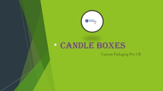 Candle Boxes