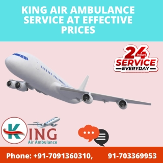 Air Ambulance Service in Chandigarh for the Excellent Medevac via King