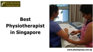 Best Physiotherapist in Singapore