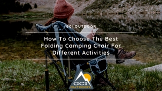 Best Low Camping Chairs