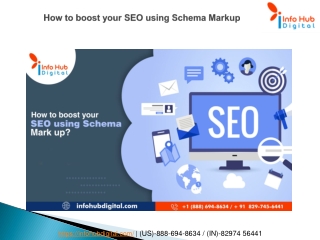 How to boost your SEO using Schema Markup