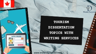 Tourism Dissertation Topics With Writing Services - Words Doctorate