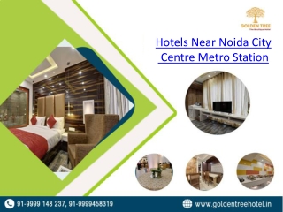 Book A Hotels Near Noida City Centre Metro Station