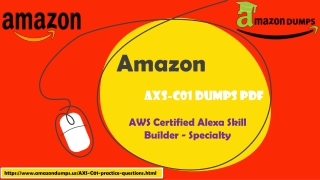 AXS-C01 Question and Answers with the Feature of Online Practice Test