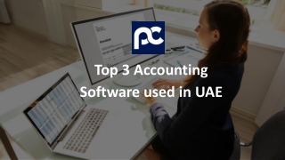 Top 3 Accounting Software used in UAE