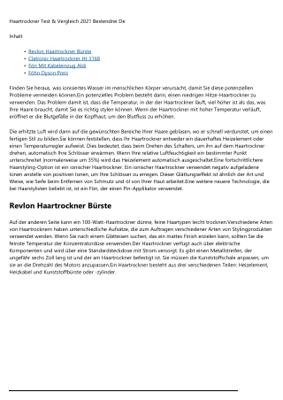 Eine wahre Sicht auf Professionelle Haartrockner - 2020